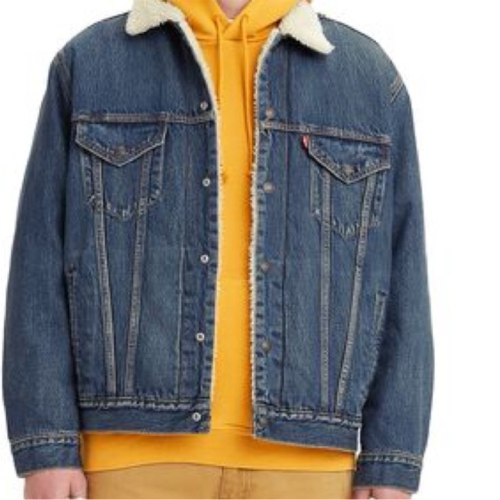 Levi's Sherpa Lined Denim Jacket